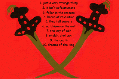 song list for the power of the dogs